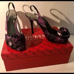 Guess by Marciano Gwnisadora Purple Heels 8.5 M